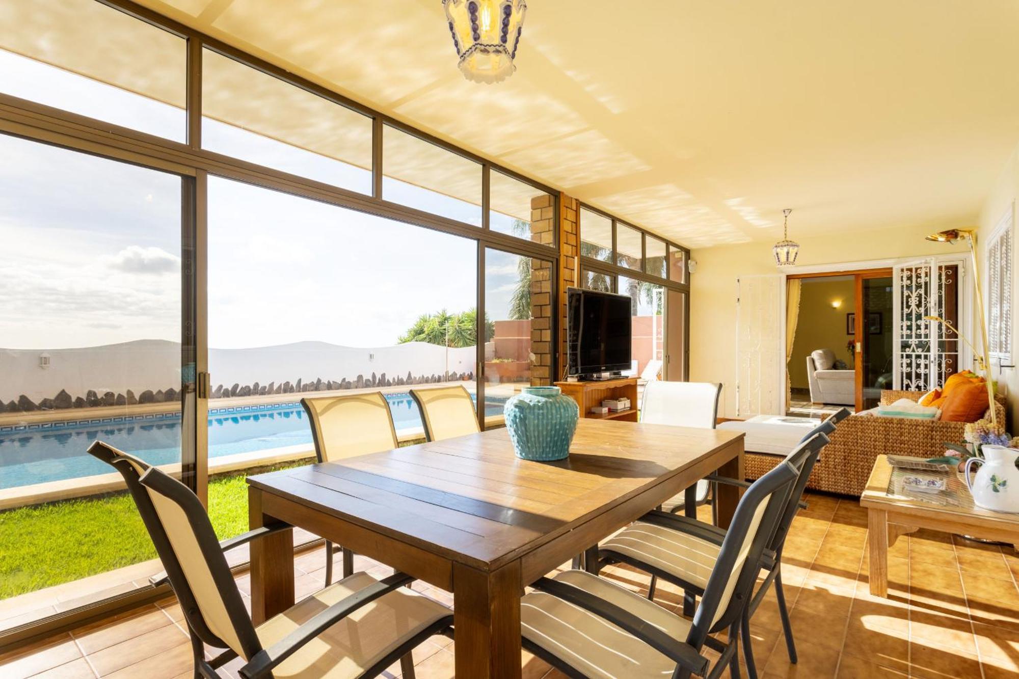 One & Only Sports And Relax Villa Heated Pool By Eden Rentals Tabaiba Exterior photo